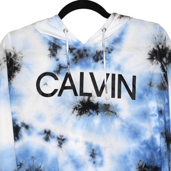 Calvin Klein Performance Tie-Dye Logo Hoodie Med NWT - Picture 4 of 5